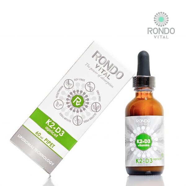 Liposomal Vitamins K2 + D3