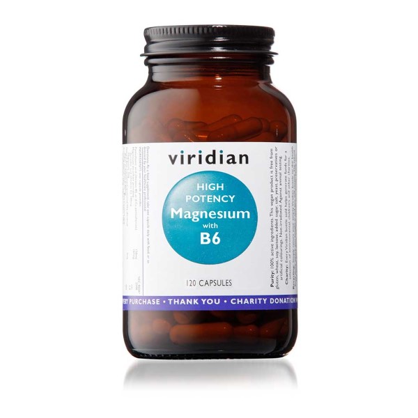 Magnesium (high potency) with vitamin B6